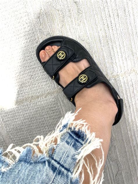 chanel sandals dupes|chanel birkenstock style sandals.